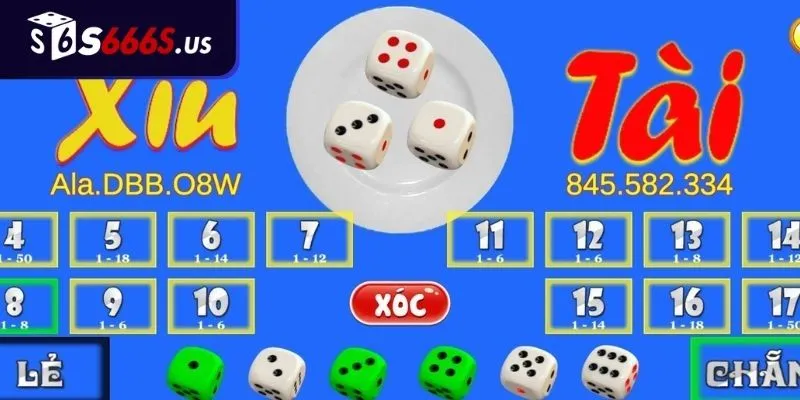 Chiến Lược Chơi Tài Xỉu S666 Hiệu Quả – Cách Gia Tăng Cơ Hội Chiến Thắng